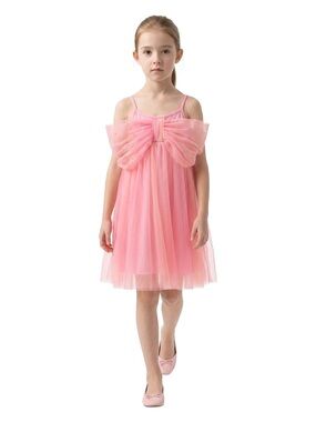Hannah Banana Pink Ombre Tulle Dress